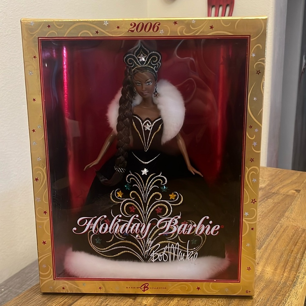 Barbie 2006 Holiday Barbie- NEVER BEEN OPEN SMOKE FREE COLLECTORS EDITION